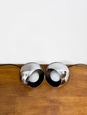 Chrome eyeball suspensions