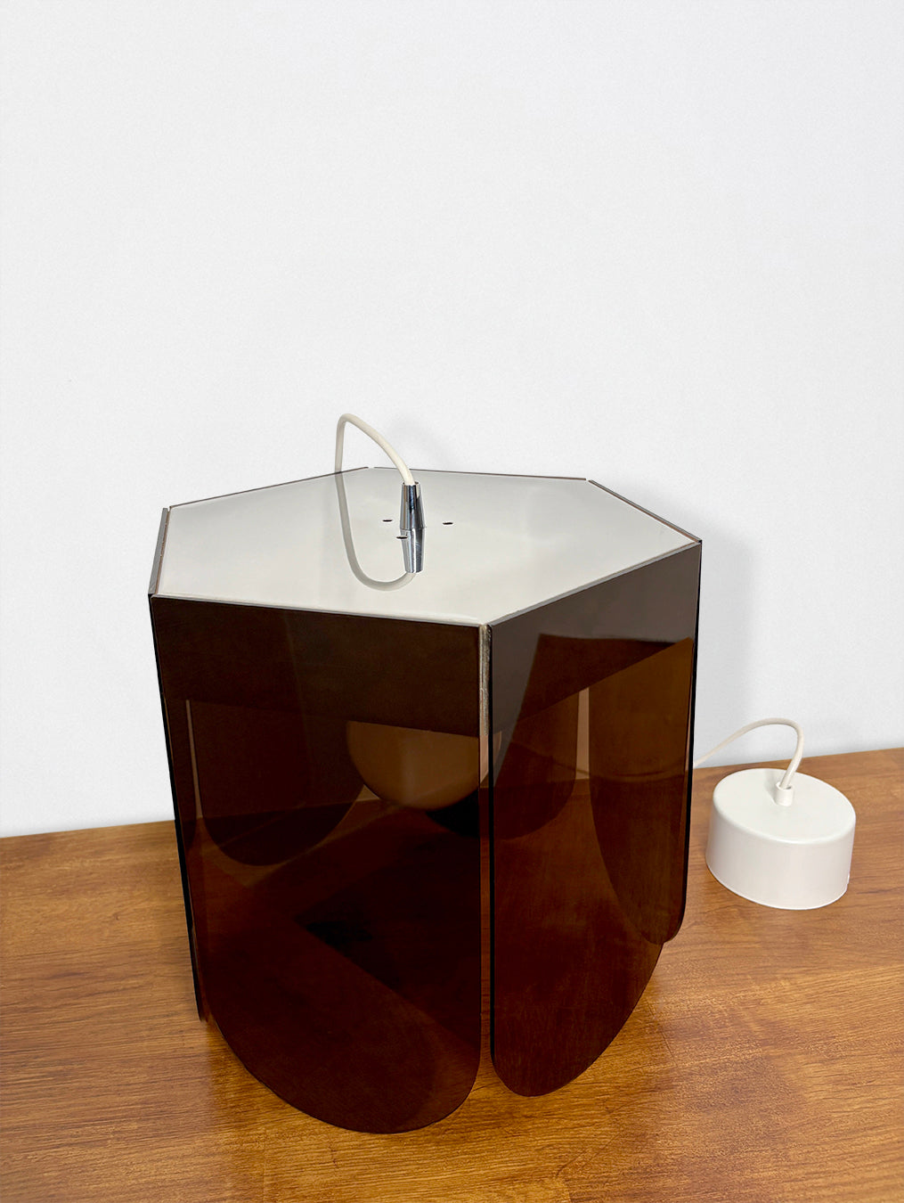 Plexiglass flower hanging