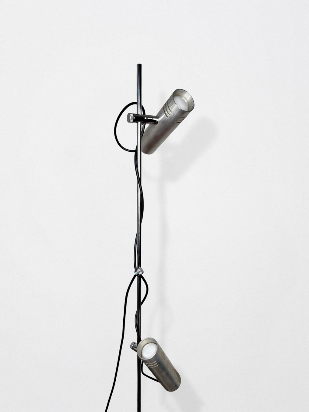 Double spotlight floor lamp