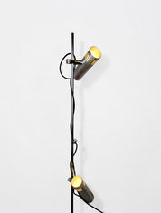 Double spotlight floor lamp