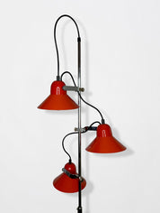 Lampadaire triple années 70