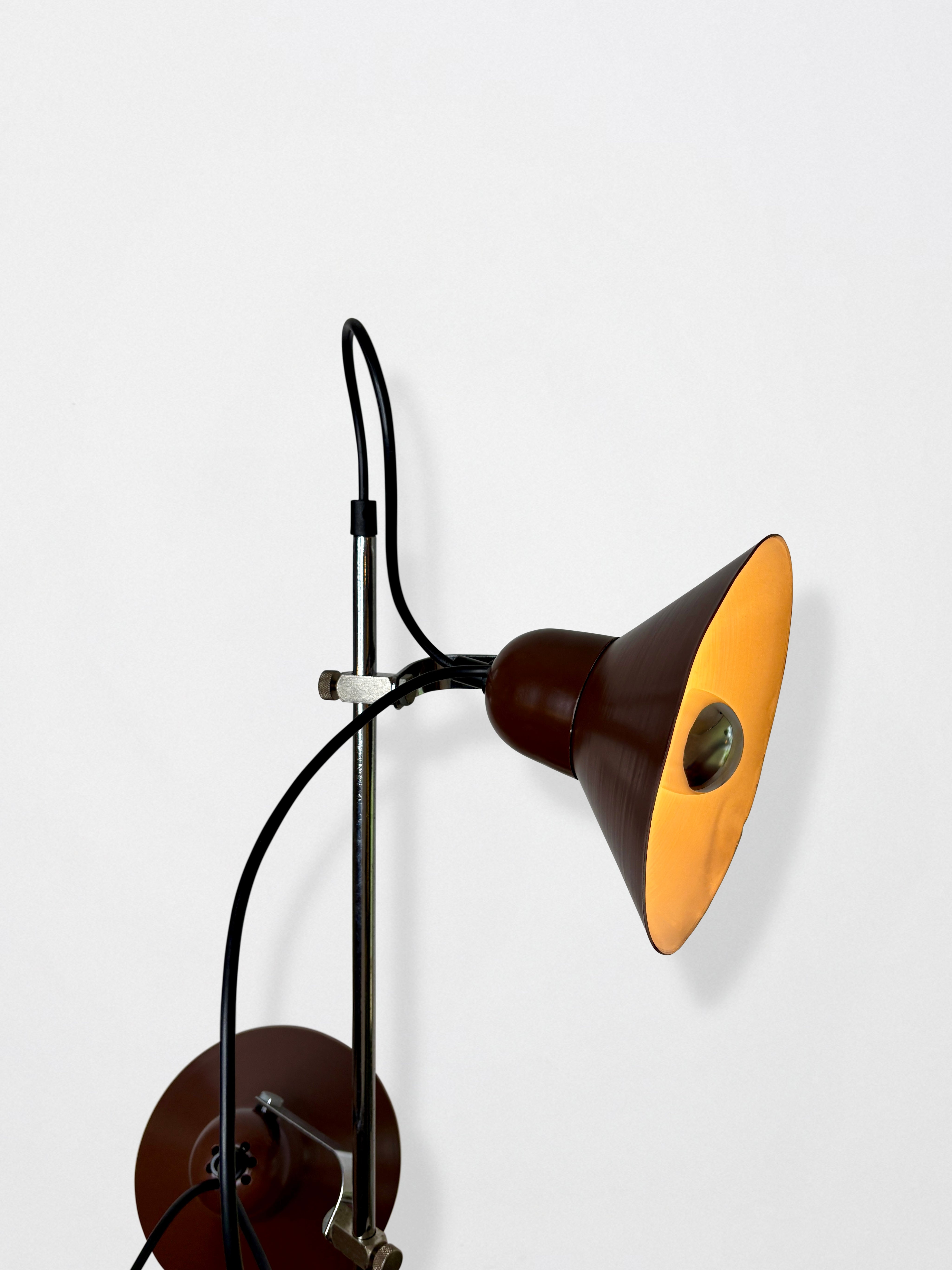 Lampadaire triple années 70