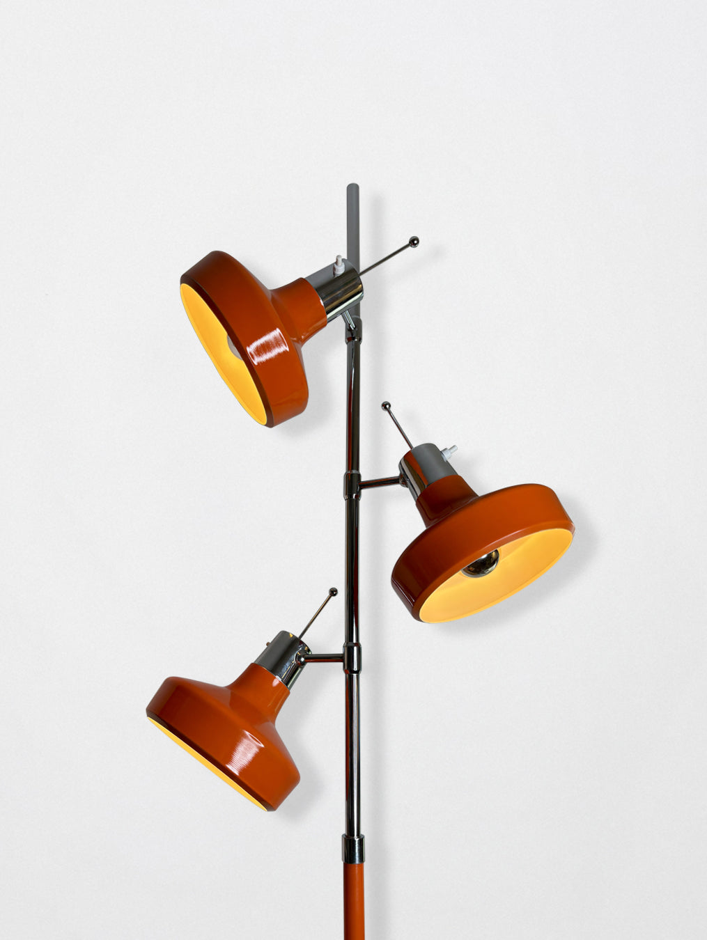 Lampadaire Monix orange