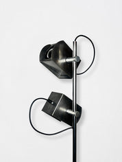 Italian chrome floor lamp