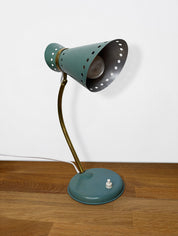 Lampe René Mathieu bleu