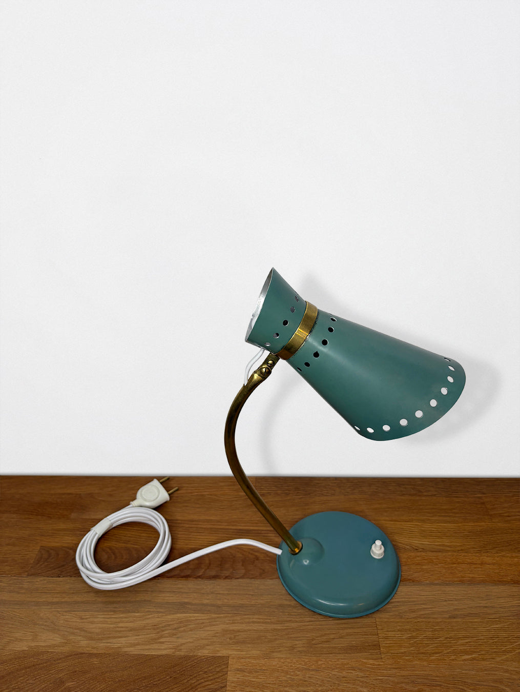 Lampe René Mathieu bleu