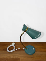 Lampe René Mathieu bleu