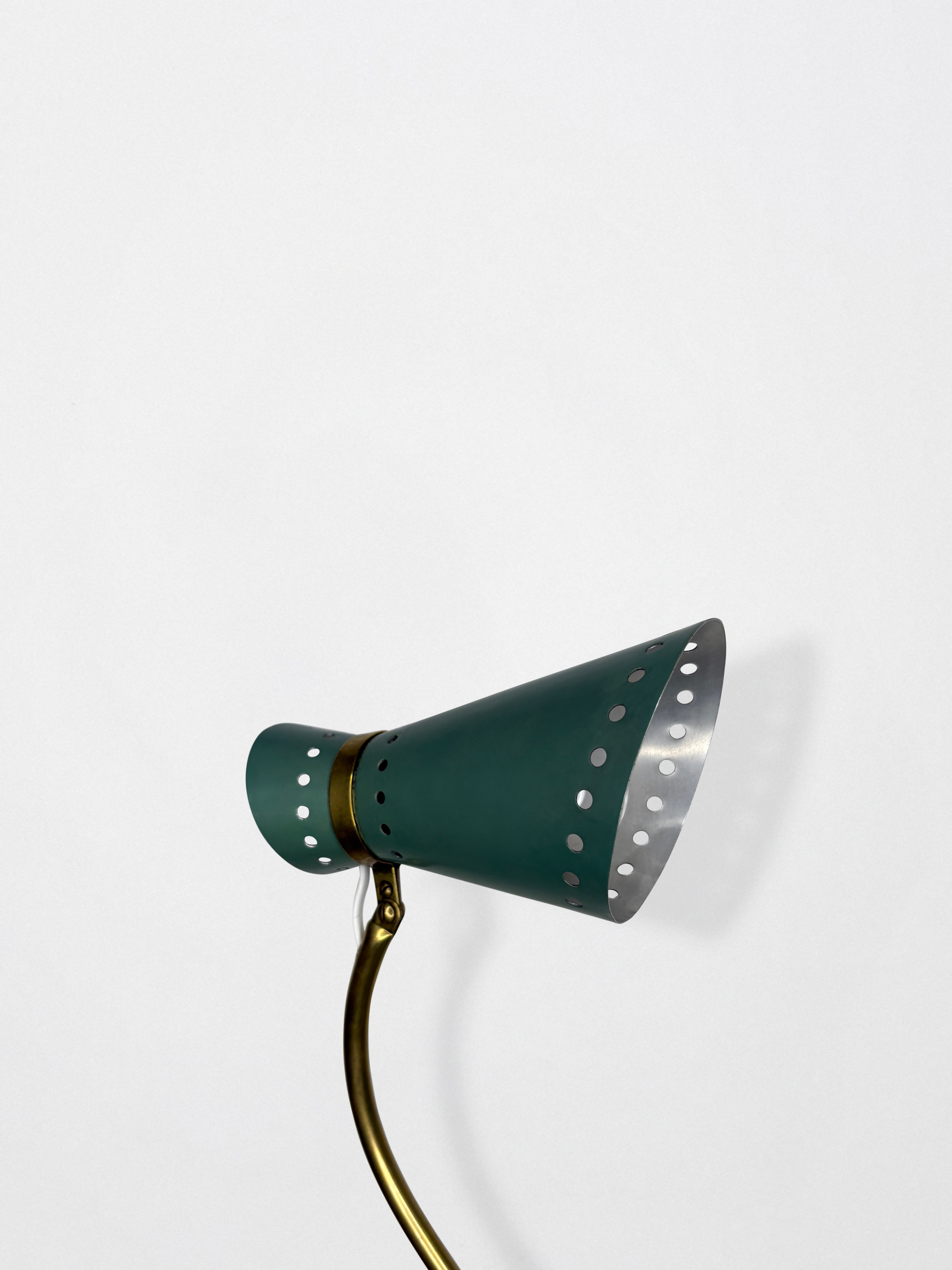 Lampe René Mathieu bleu