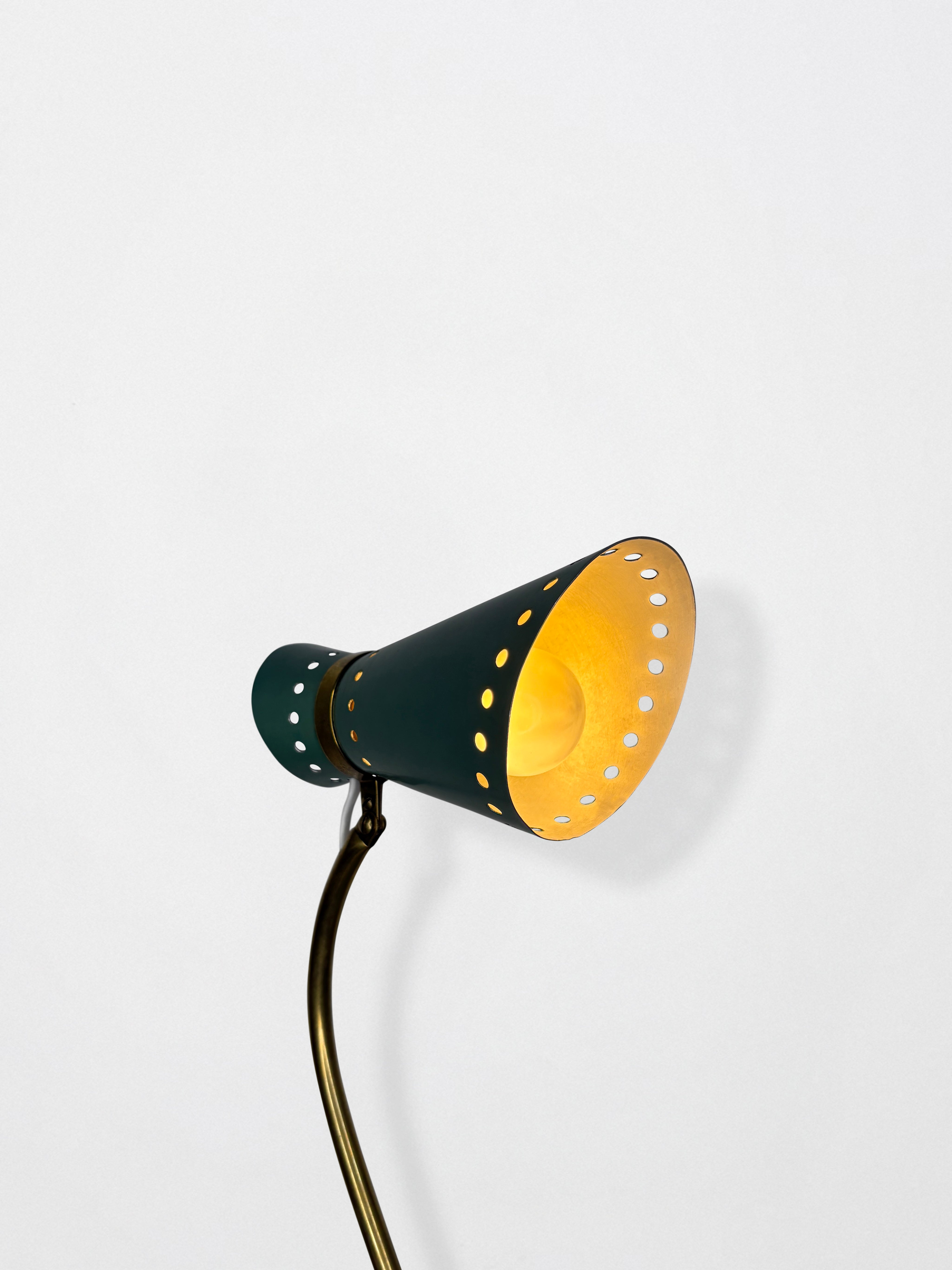 Lampe René Mathieu bleu
